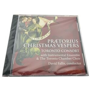 Praetorius Christmas Vespers CD Toronto Consort David Fallis NEW Sealed 2004